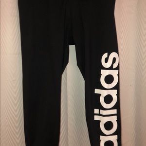 cropped adidas leggings